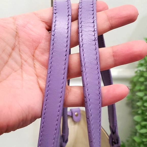 ๐ฎ๐นGucci Monogram XL Craft Lilac Tote and pouch set๐๐๐๐ - Picture 13 of 17